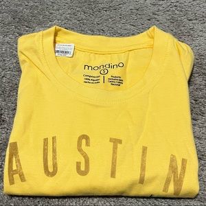 Mondo (S) yellow T shirt